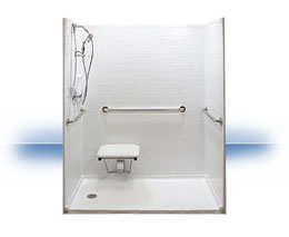 Walk in shower in Weikel by Independent Home Products, LLC